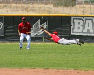 Great baseball catch by A. J. Trujillo