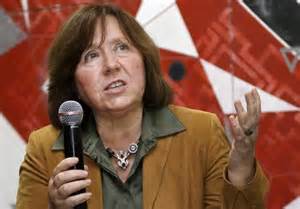 Nobel Prize winner for literature 2015, Svetlana Alexievich